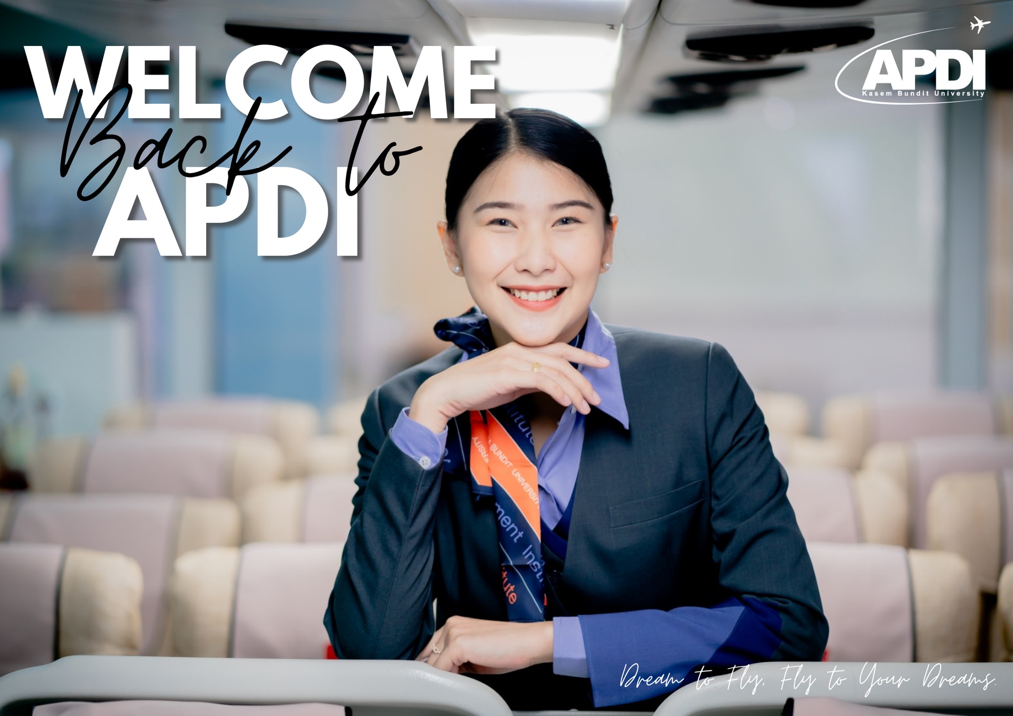Welcome back to APDI ️💙... - สถาบันพัฒนาบุคลากรการบิน (APDI) | Facebook