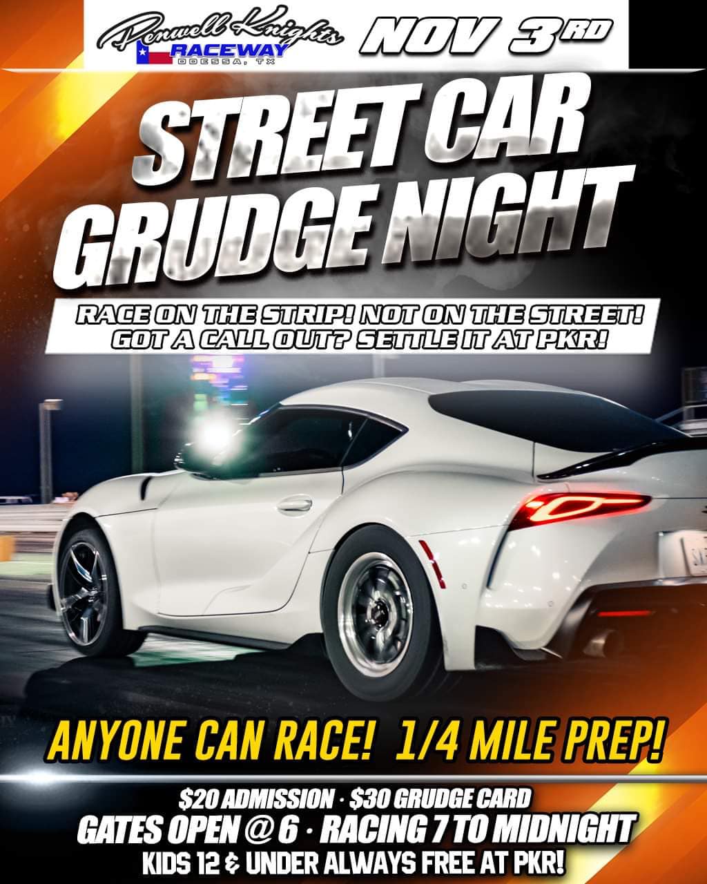 Friday Night November 3rd Make... - Penwell Knights Raceway