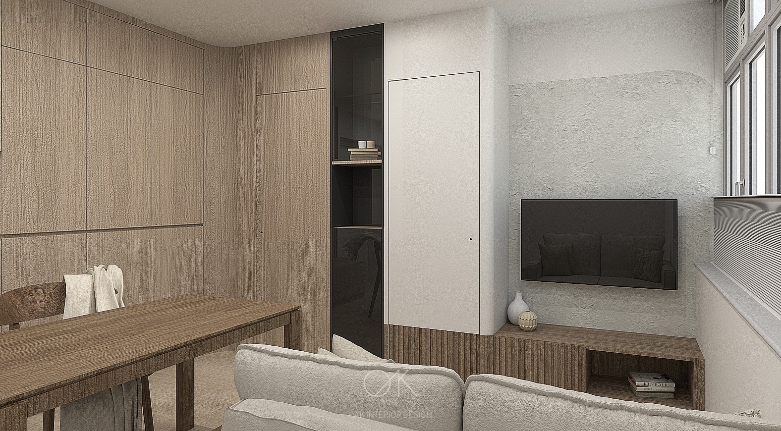 Oak Interior Design - [還原設計圖-實景拍攝] OAK Interior Design提供免費上門度尺及報價服務 只需 ...