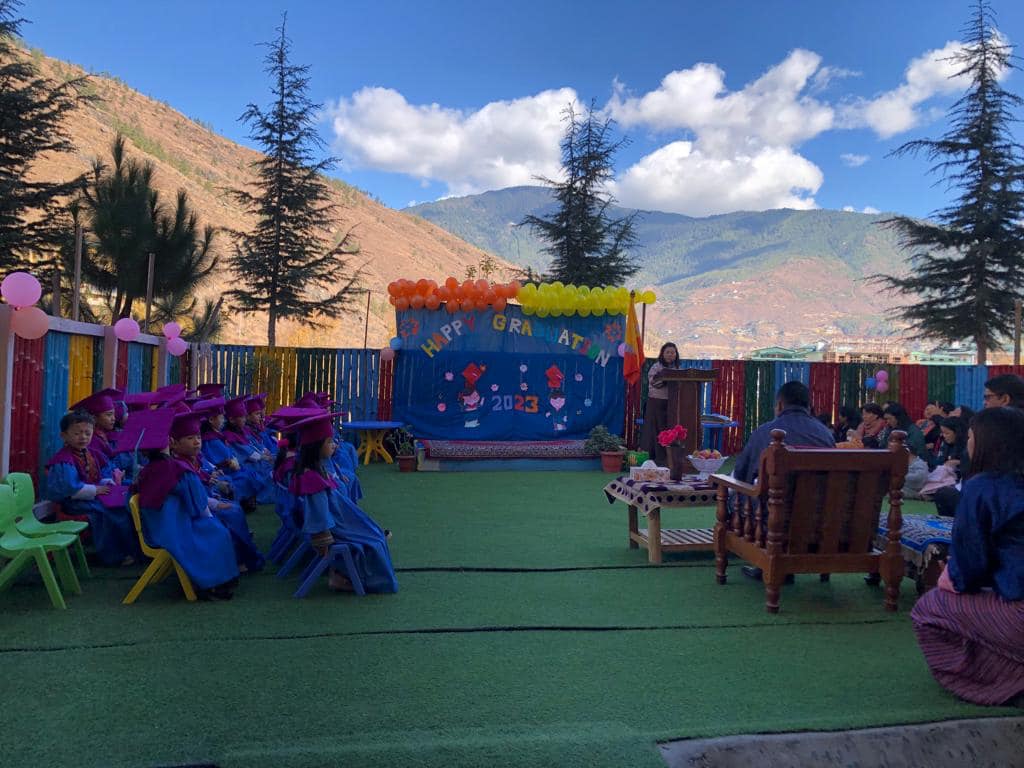Graduation ceremony 2023 - Rainbow Dragon ECCD
