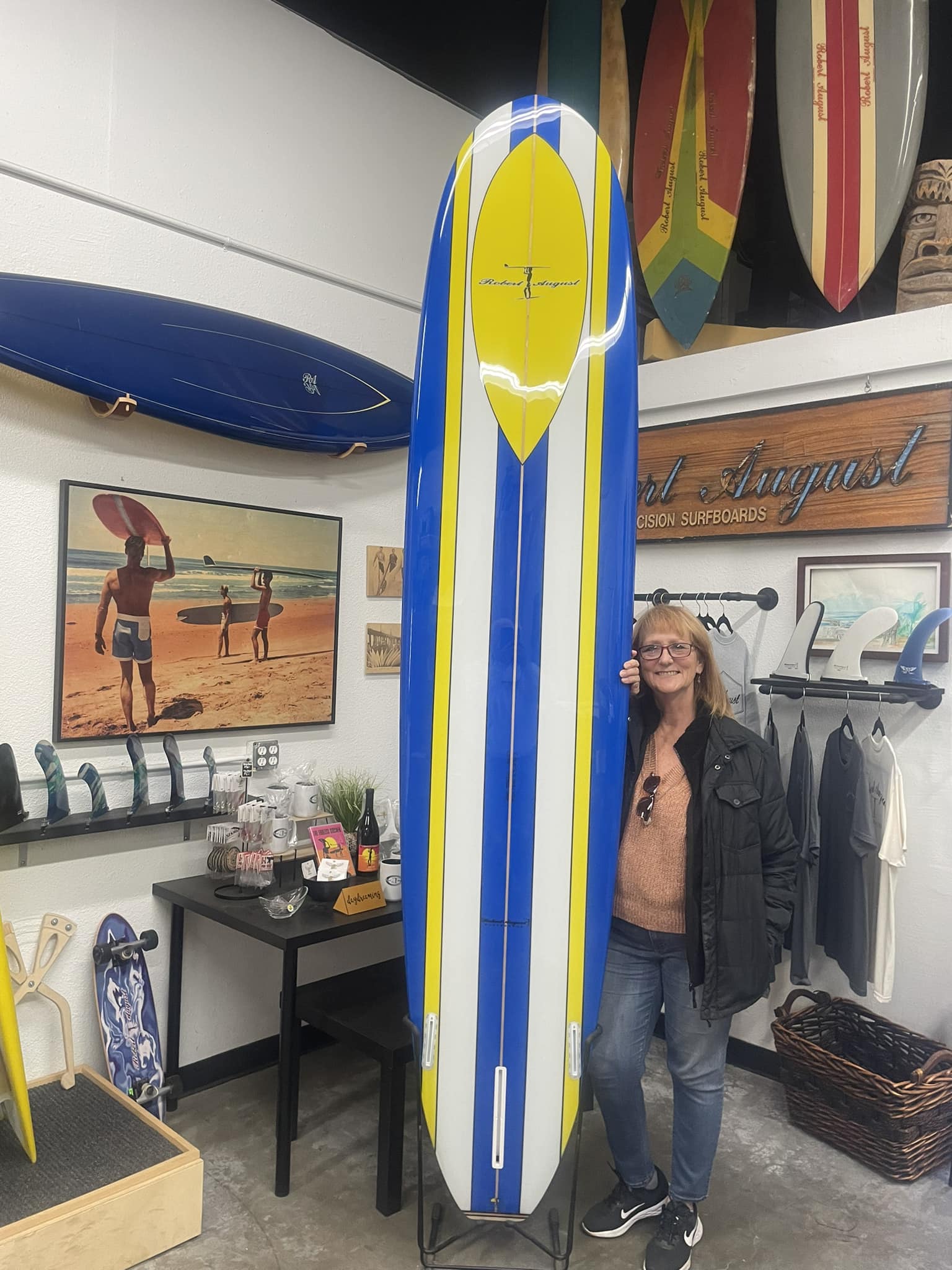 Visiting Robert August Surfboards in Huntington Beach