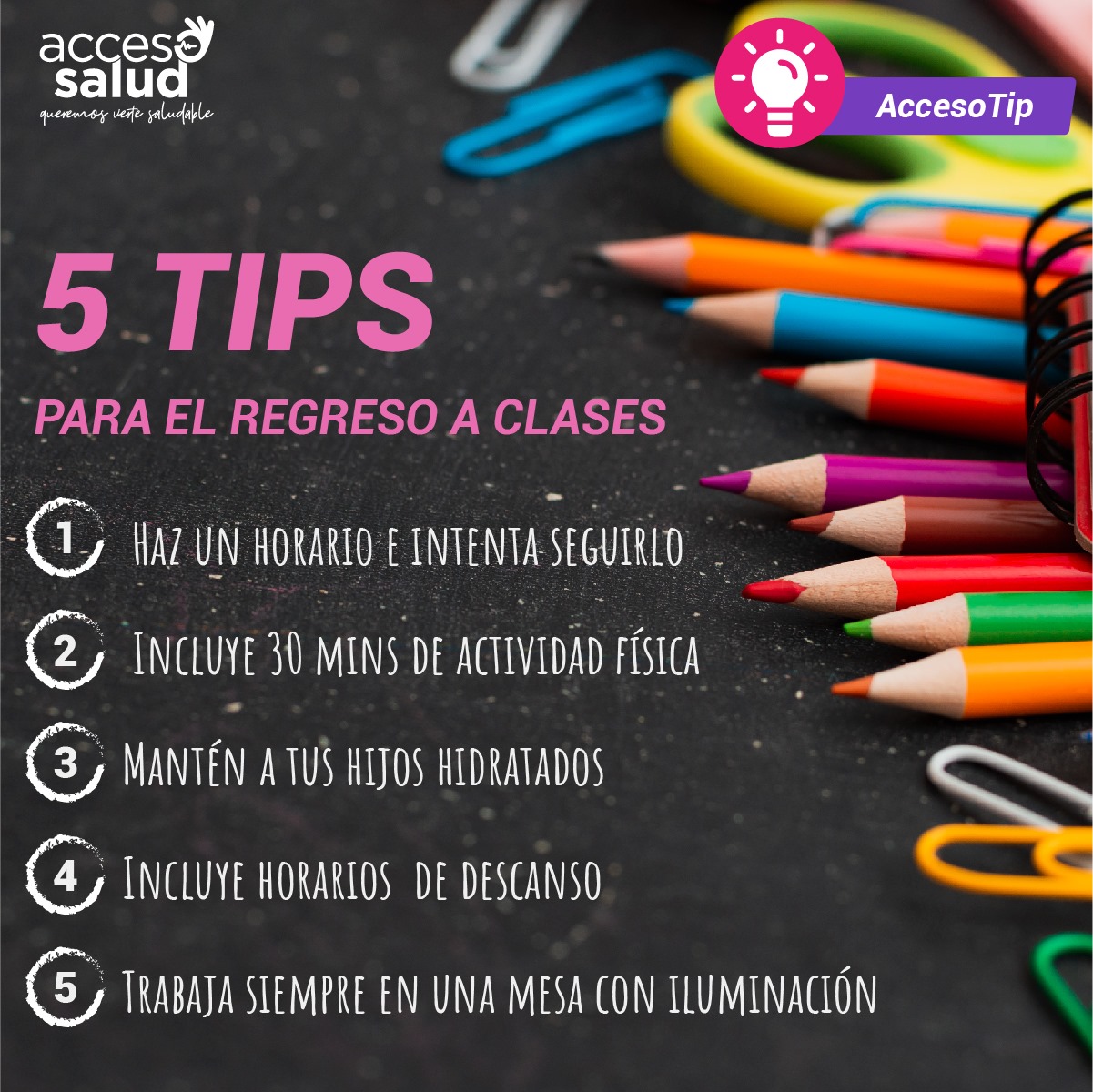 El regreso a clases en línea puede... - AccesoSalud México