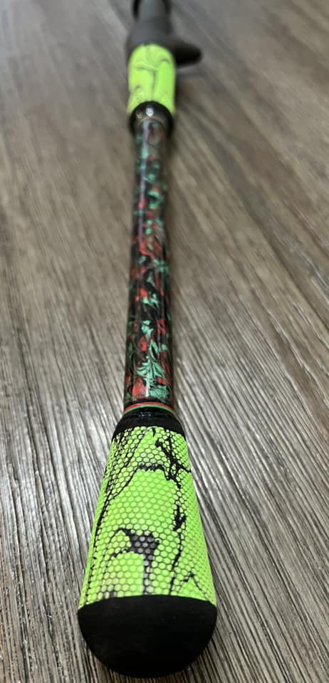 This marbled Cranking... - Crazy Horse Custom Fishing Rods | Facebook