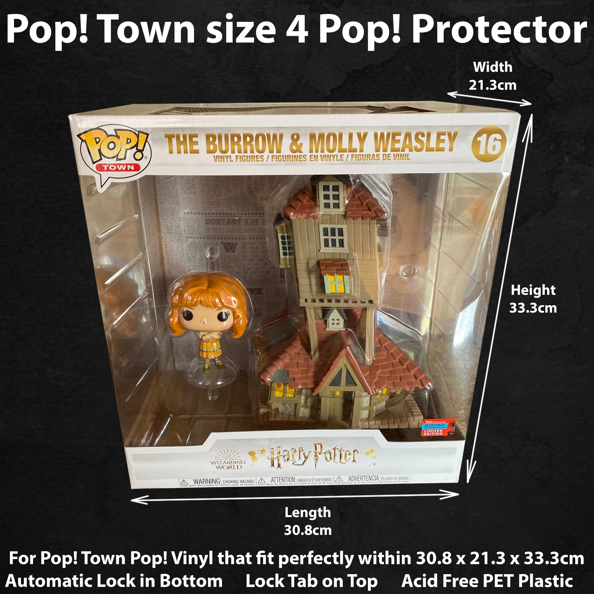 Available Now! Pop! Town size 4 Pop! Protectors for #16 Harry  display picture 1