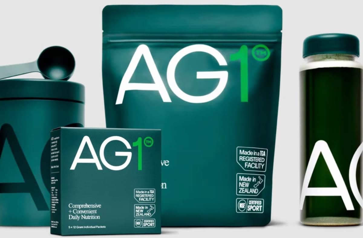 AG1 Athletic Greens 50 Individual Packets - NEW Sealed Exp 02/26
