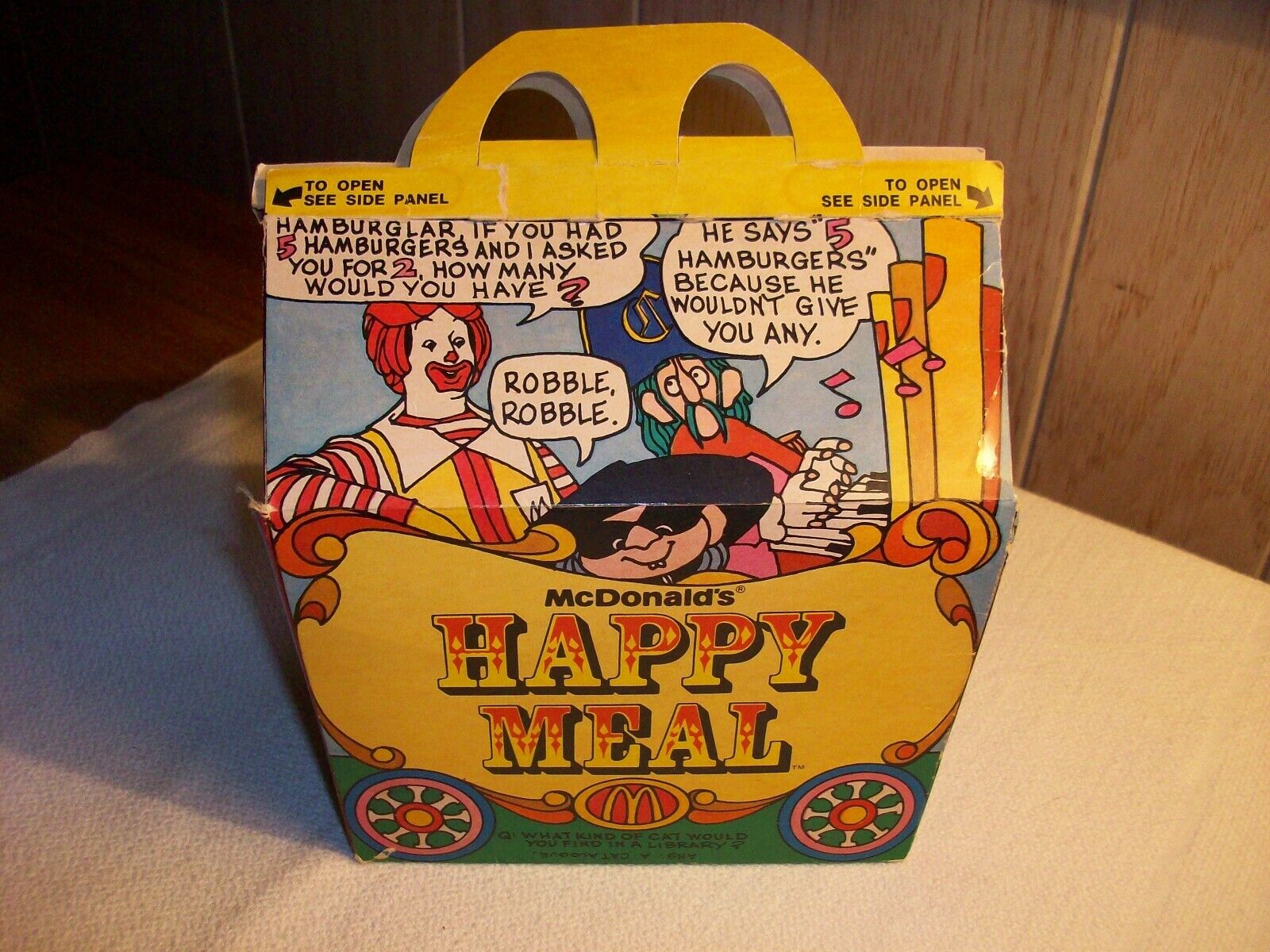 What were the original Happy Meal toys in 1979?
