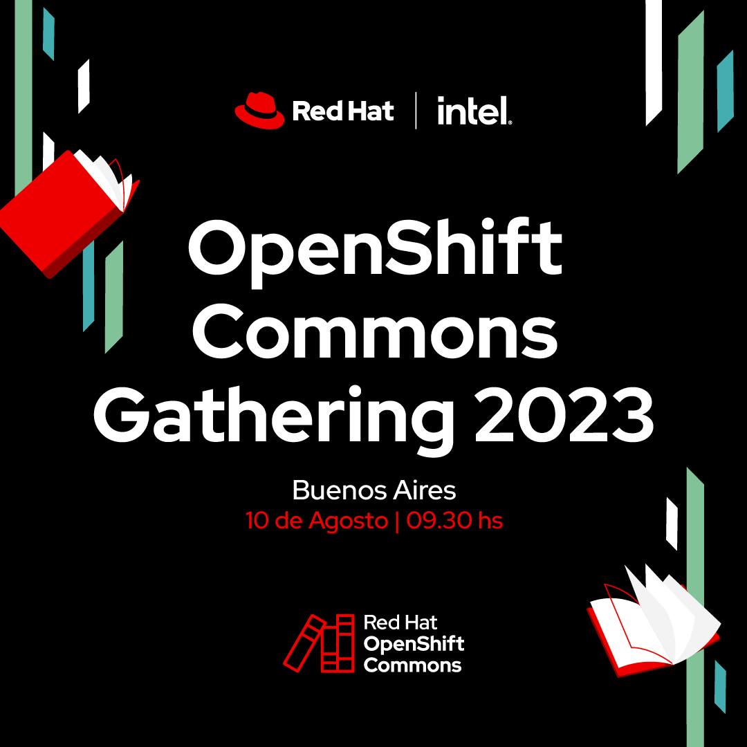 Red Hat - 📢 Ya llega el OpenShift Commons Gathering, el... | Facebook