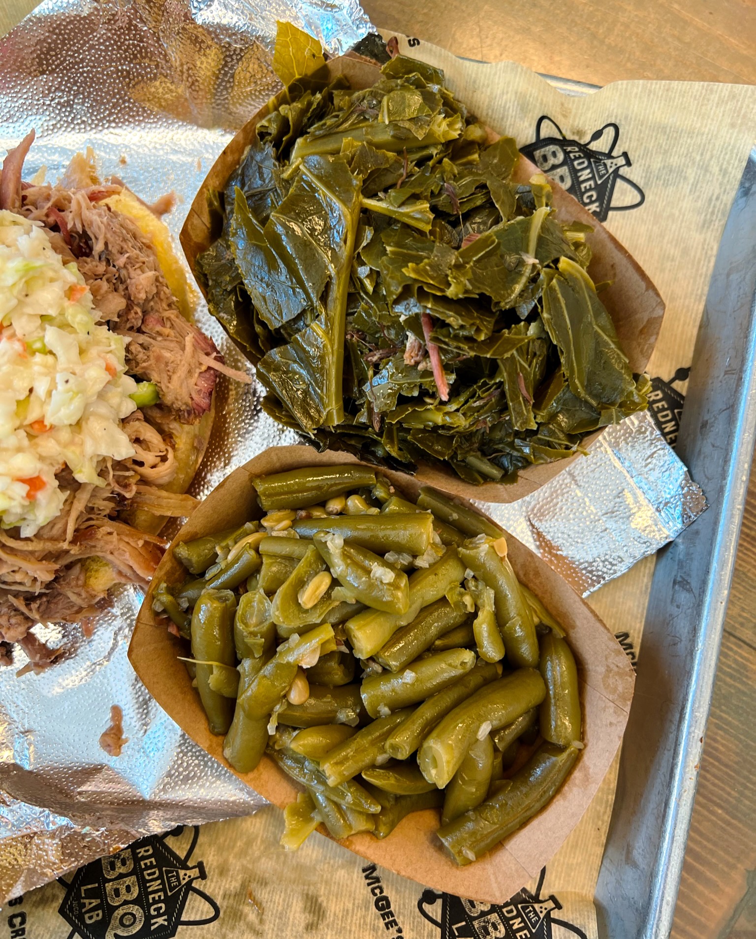 The Redneck BBQ Lab - Alright, folks, it's showdown time! Collards or ...