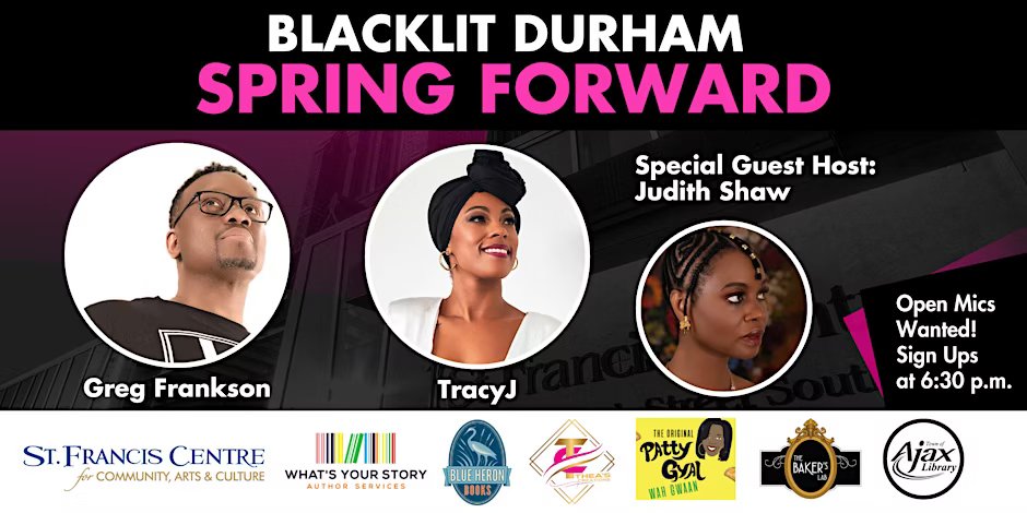 Canadian Black Literary Festival / BlackLit Durham | Ajax ON