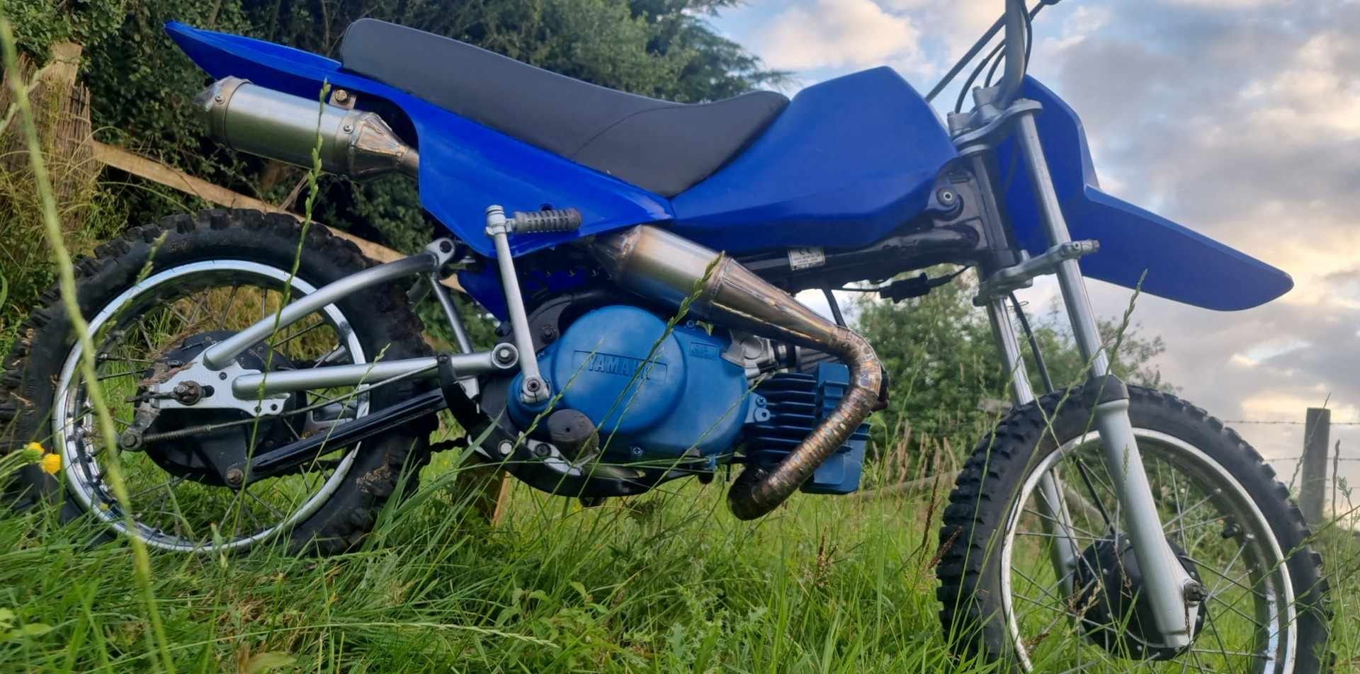 Silencer Exhaust Muffler Pipe - PW80 PW 80 Pit Dirt Bike