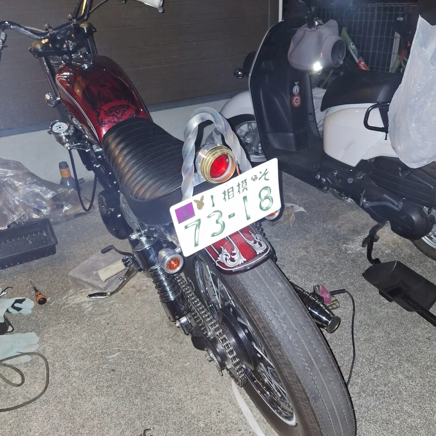 極太シーシーバー作成してみました。