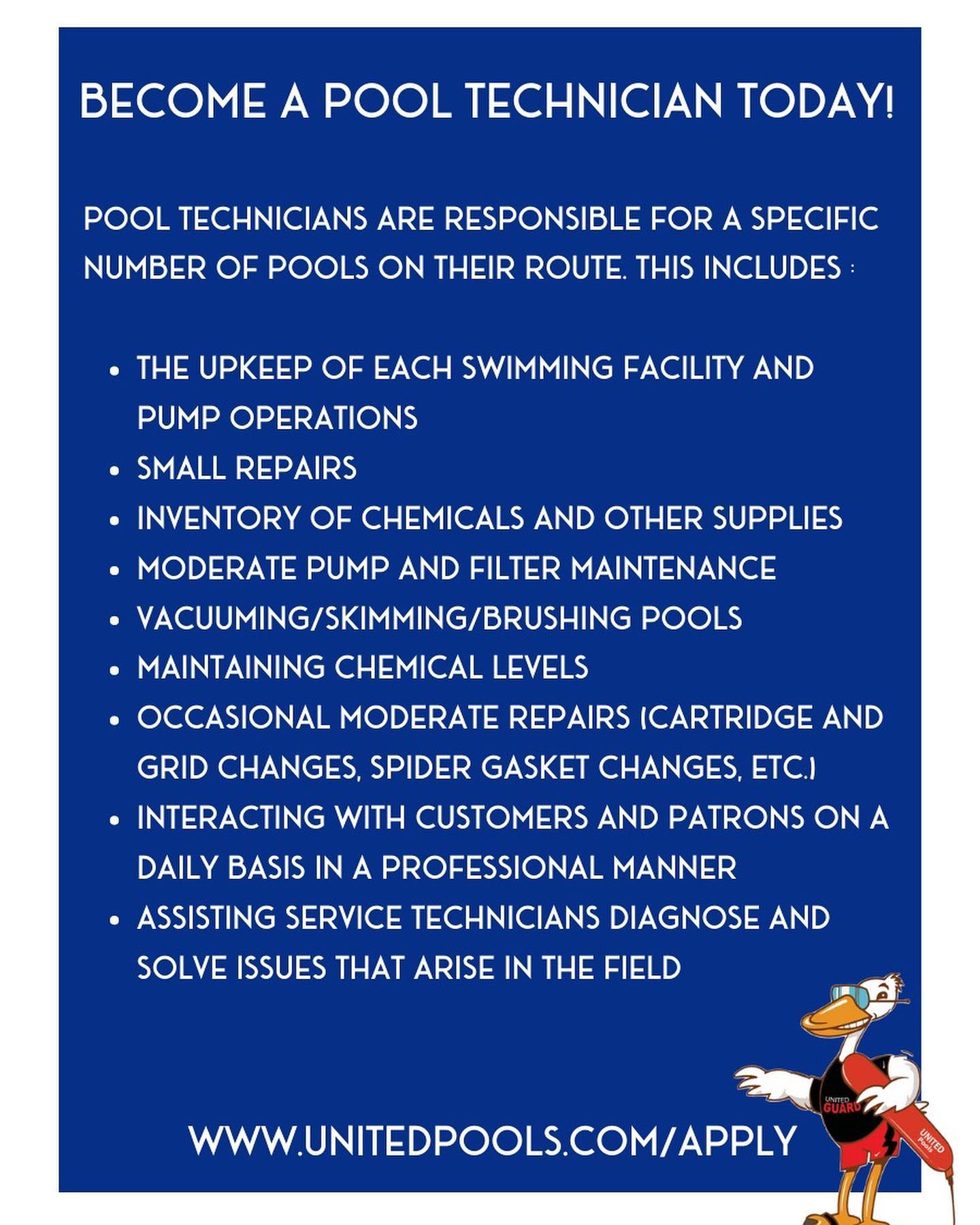 United Pools - Do you prefer more hands-on work? Becoming... | Facebook