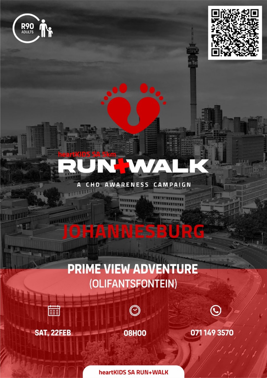 Prime - Join us for the 2025 heartKIDS SA Big Walk in Johannesburg! 👟 ️ ...