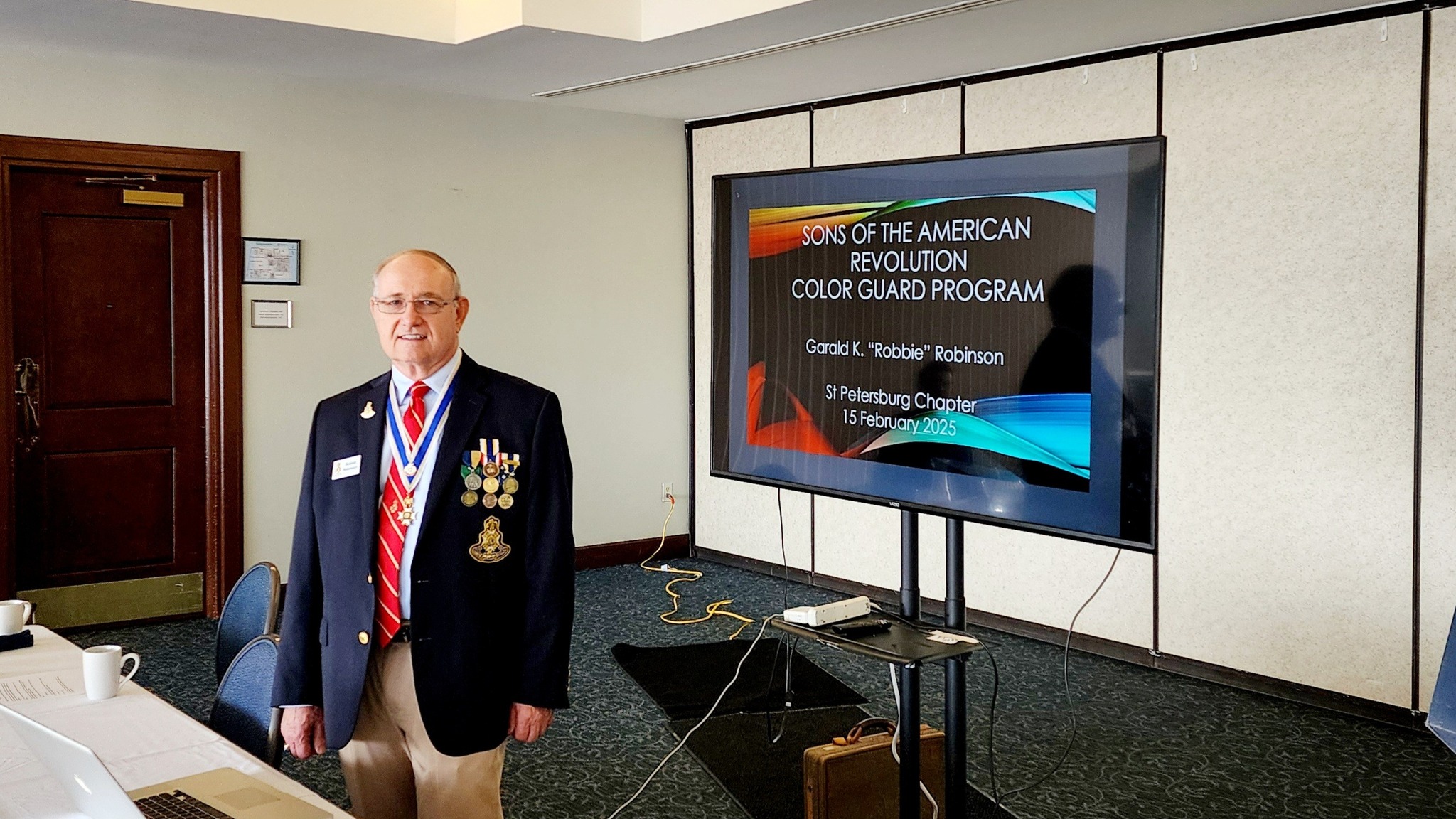 At the February 15, 2025... - Saint Petersburg SAR Chapter | Facebook