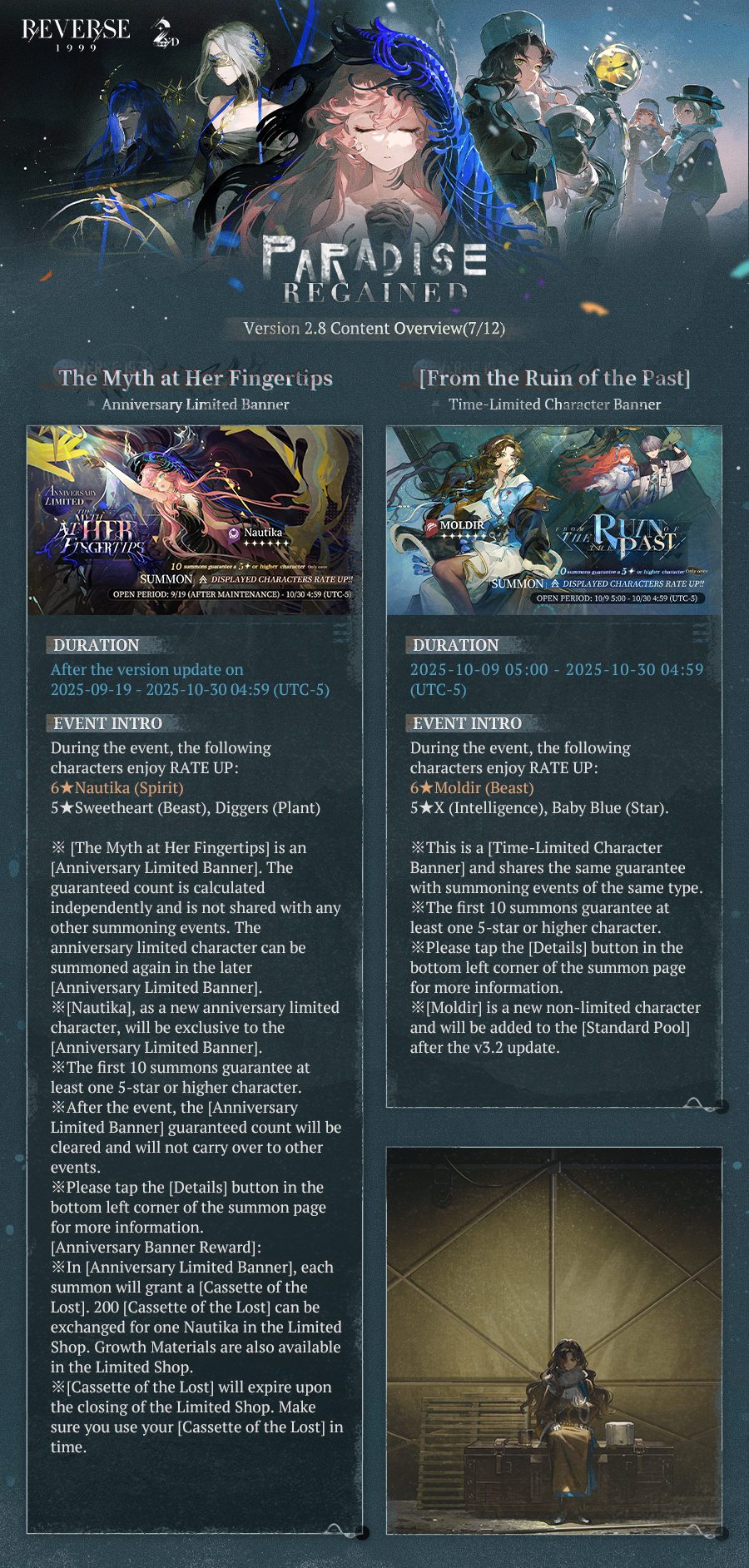 Version 2.8 - Paradise Regained | Content Overview (2/4) Here is
