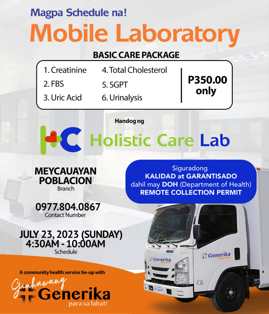Generika - Ma-Ginhawang Araw mga Ka-Generika! Magpalista na!!! FREE ECG ...