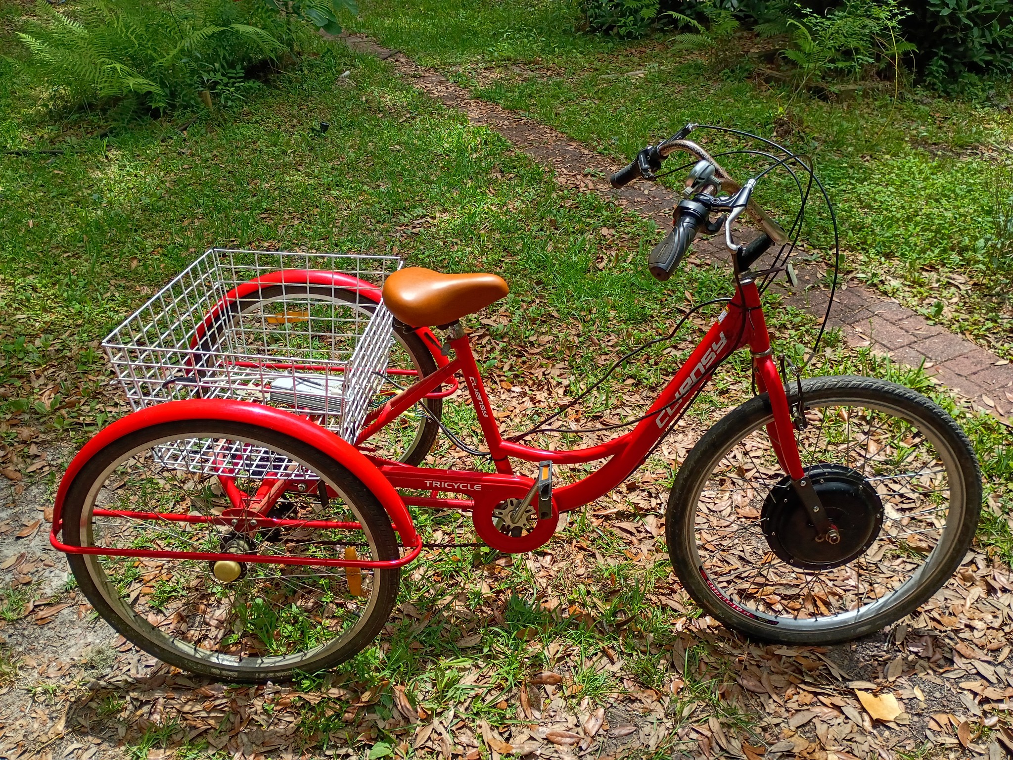 2003 Huffy trike conversion after 20 years in storage