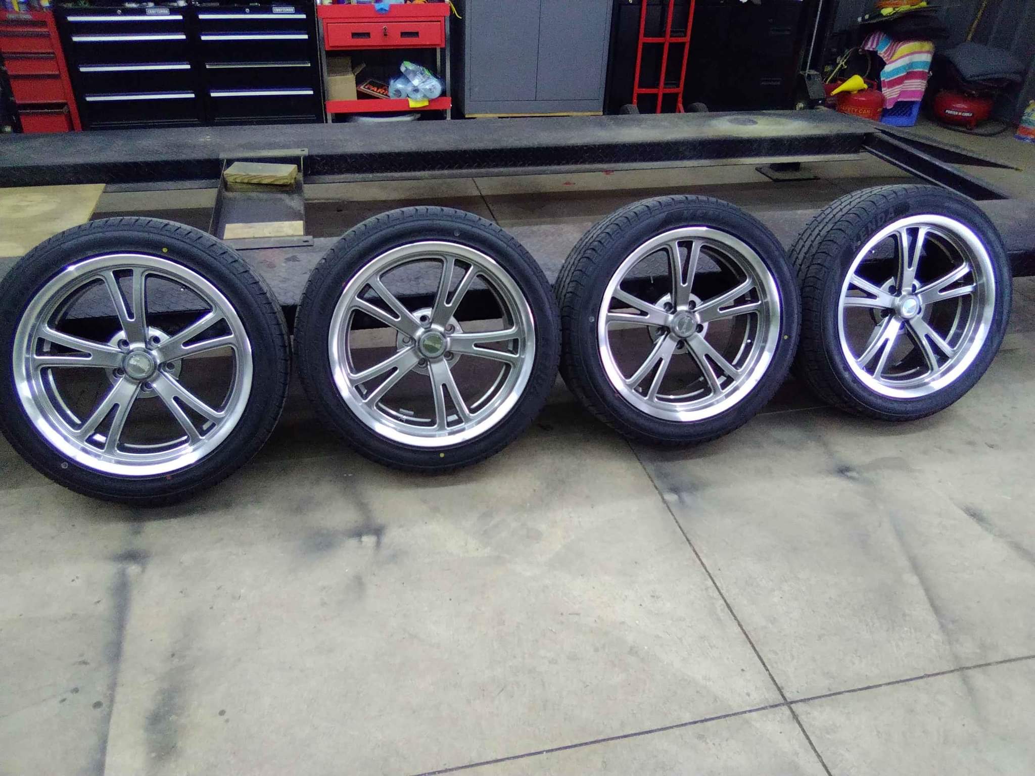 20x8.5 ridler 606 wheels for c10 - Car Wheels, Tires & Parts - Jackson ...