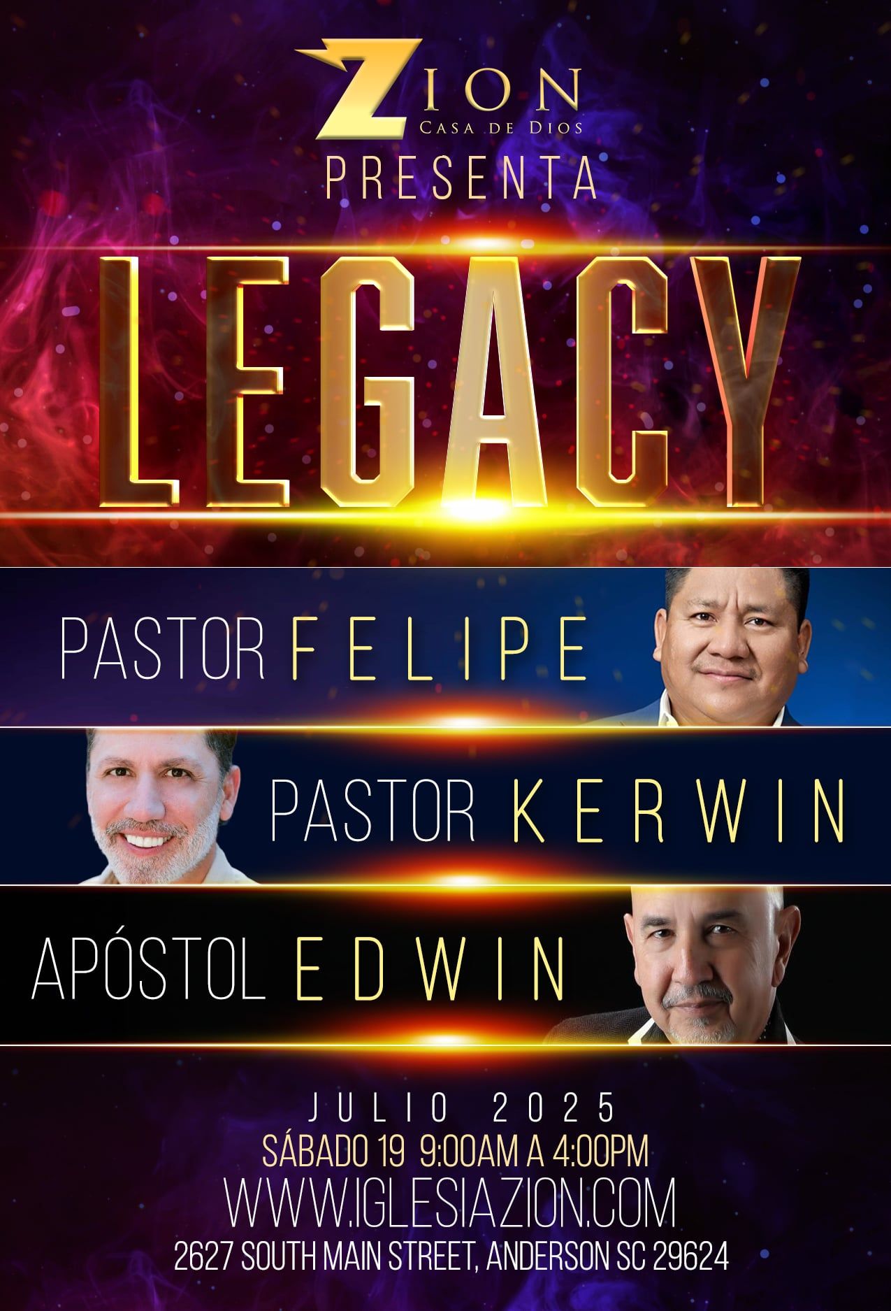 Iglesia Zion | Anderson SC
