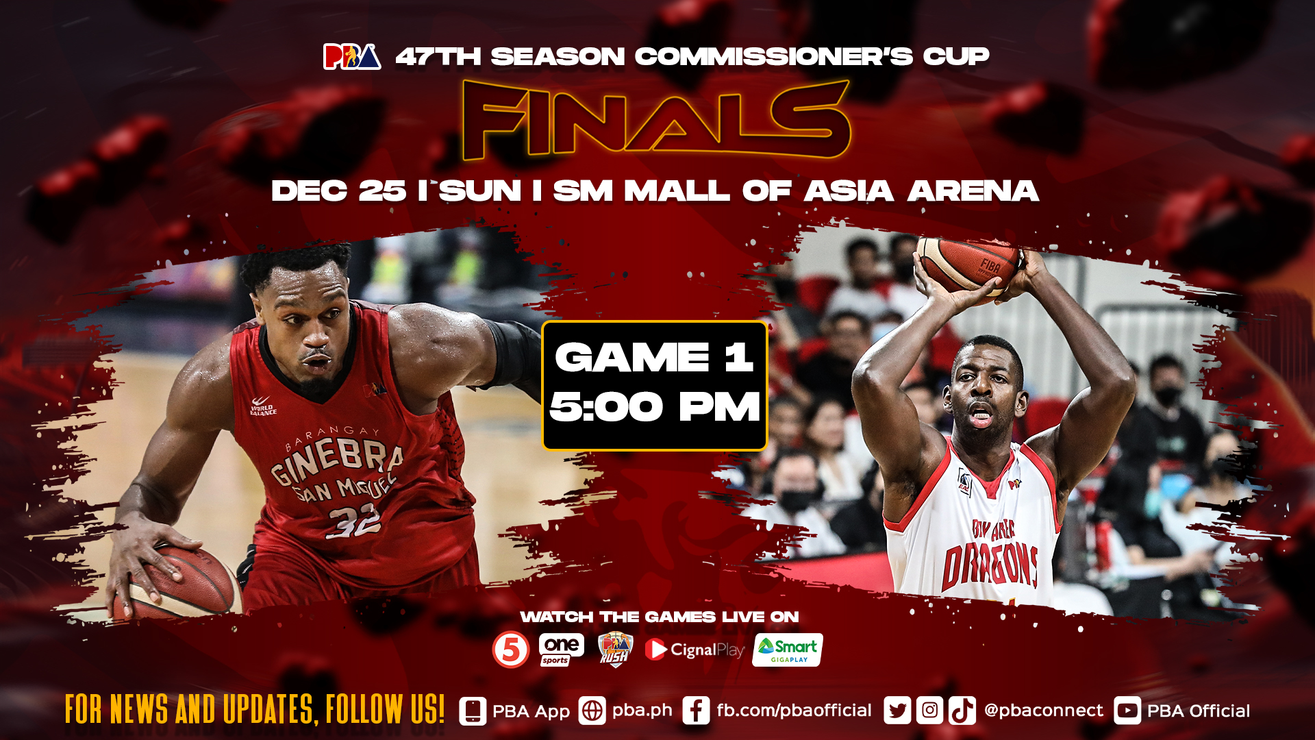 PBA - WHO WILL DRAW FIRST BLOOD? Mamaya na! #PBAFinals... | Facebook