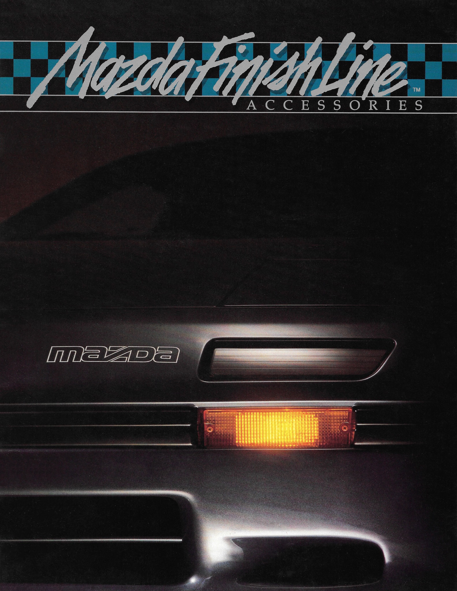 MAZDA εfini カタログ セット 1986 Mazda finish line accessories brochure