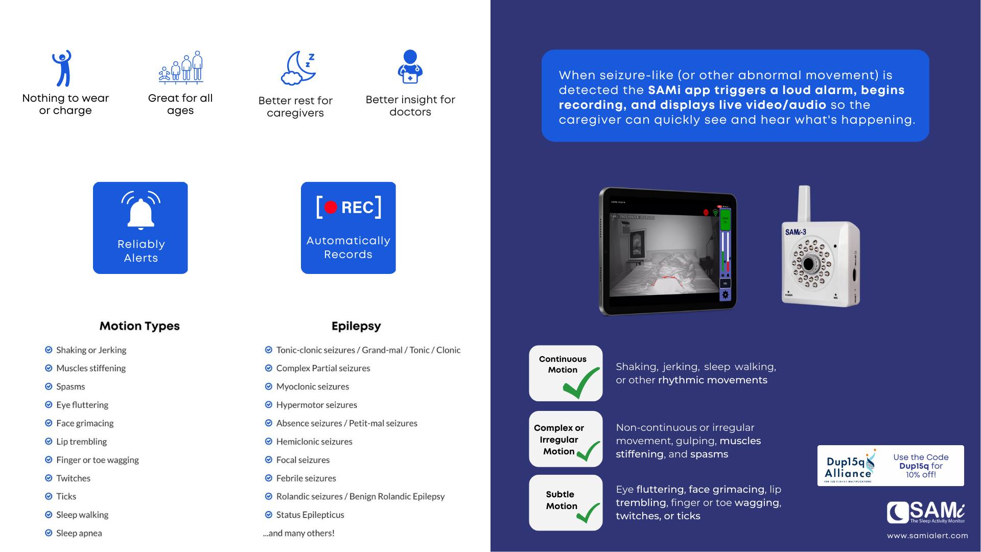 Dup15q - Our partners at SAMi are offering a discount on their Sleep ...