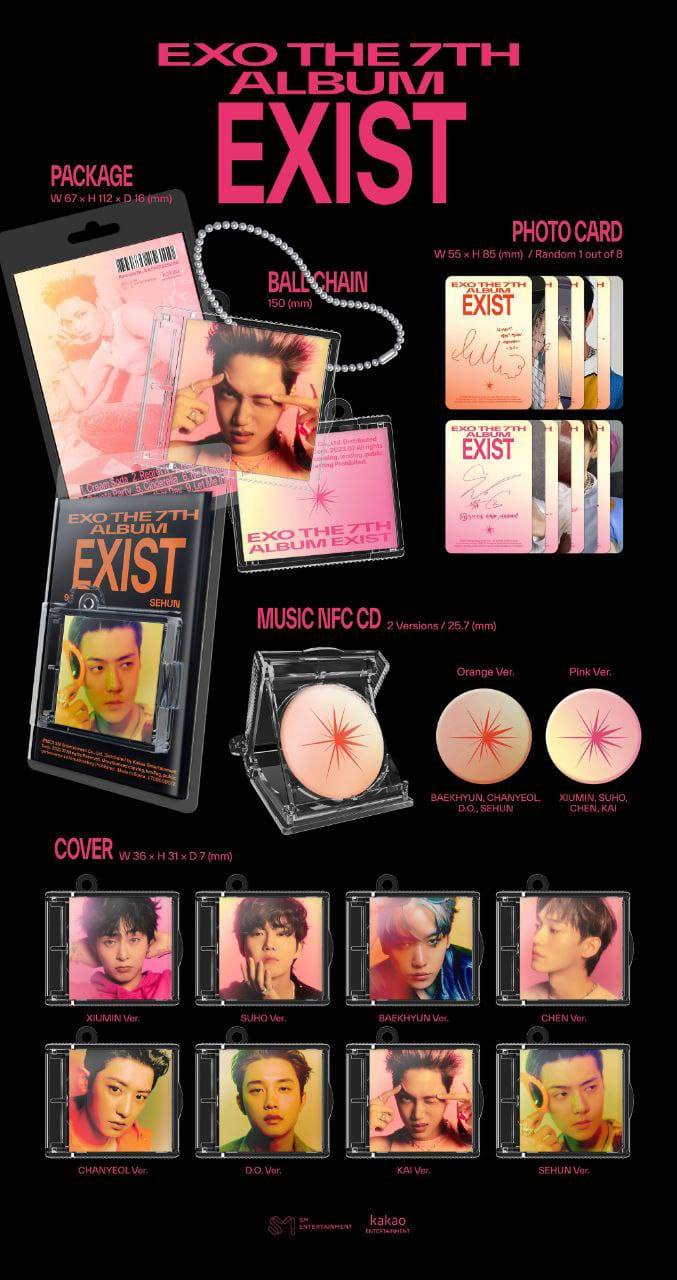 SCAN] EXO ticket holder photocards from EXO PLANET 4 — Elyxion