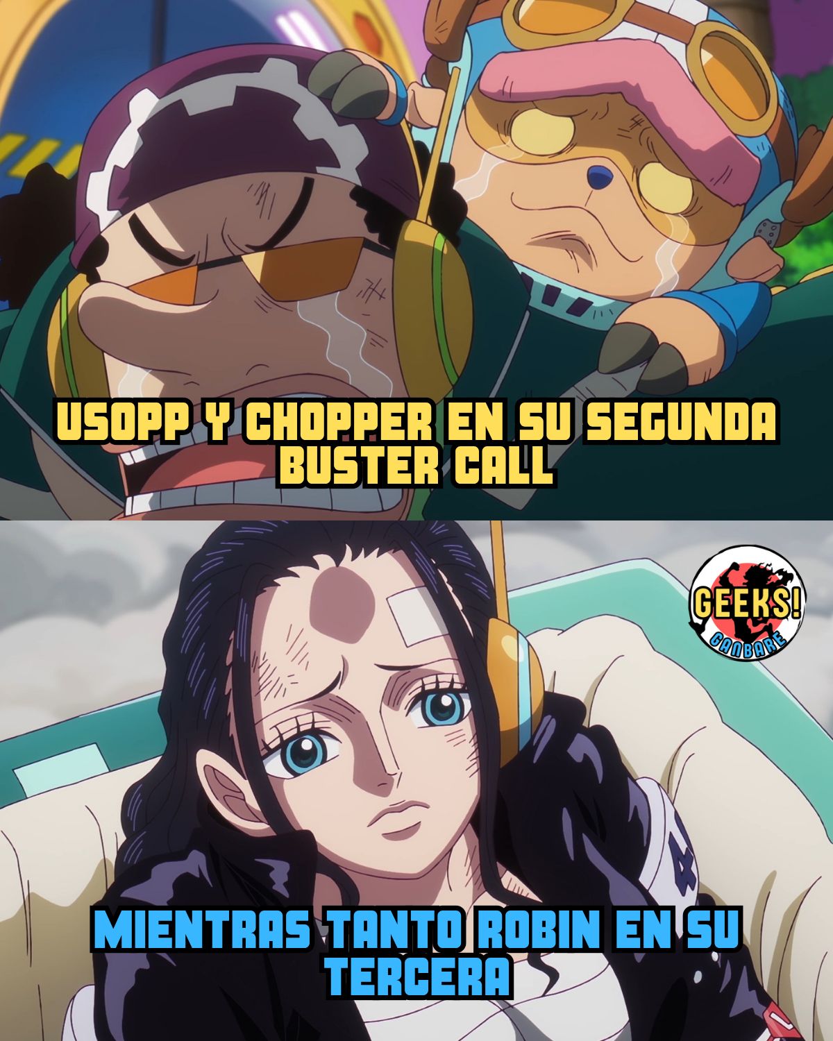 Geeks Ganbare - La Buster Call más poderosa hasta ahora.... | Facebook