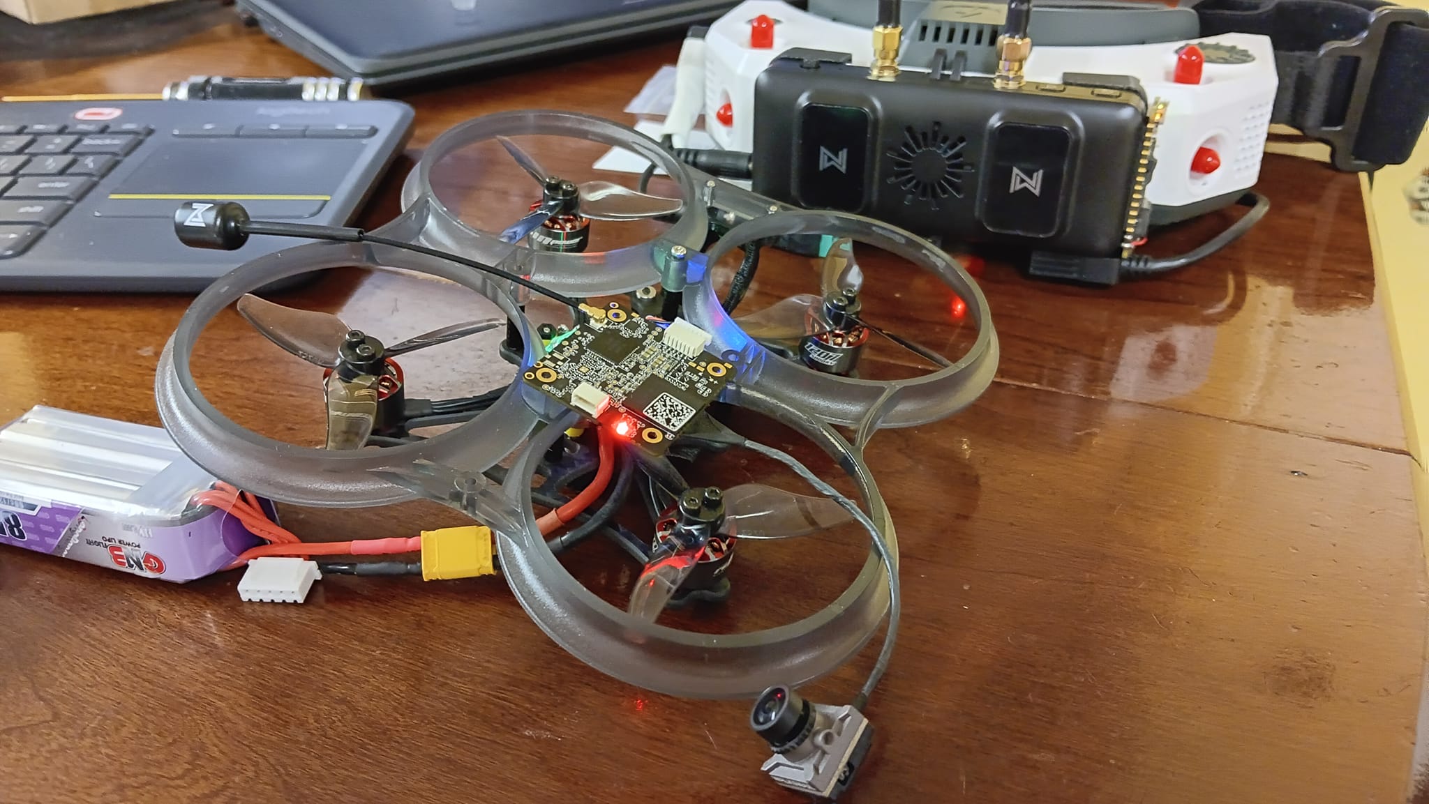 Does anyone know how to bind the new vt-1 transmitter to the new
