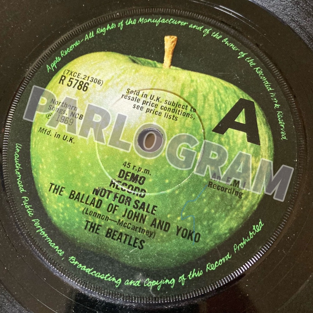 Parlogram - NEW DISCOVERY: UK DEMO 45 of 'The Ballad of...
