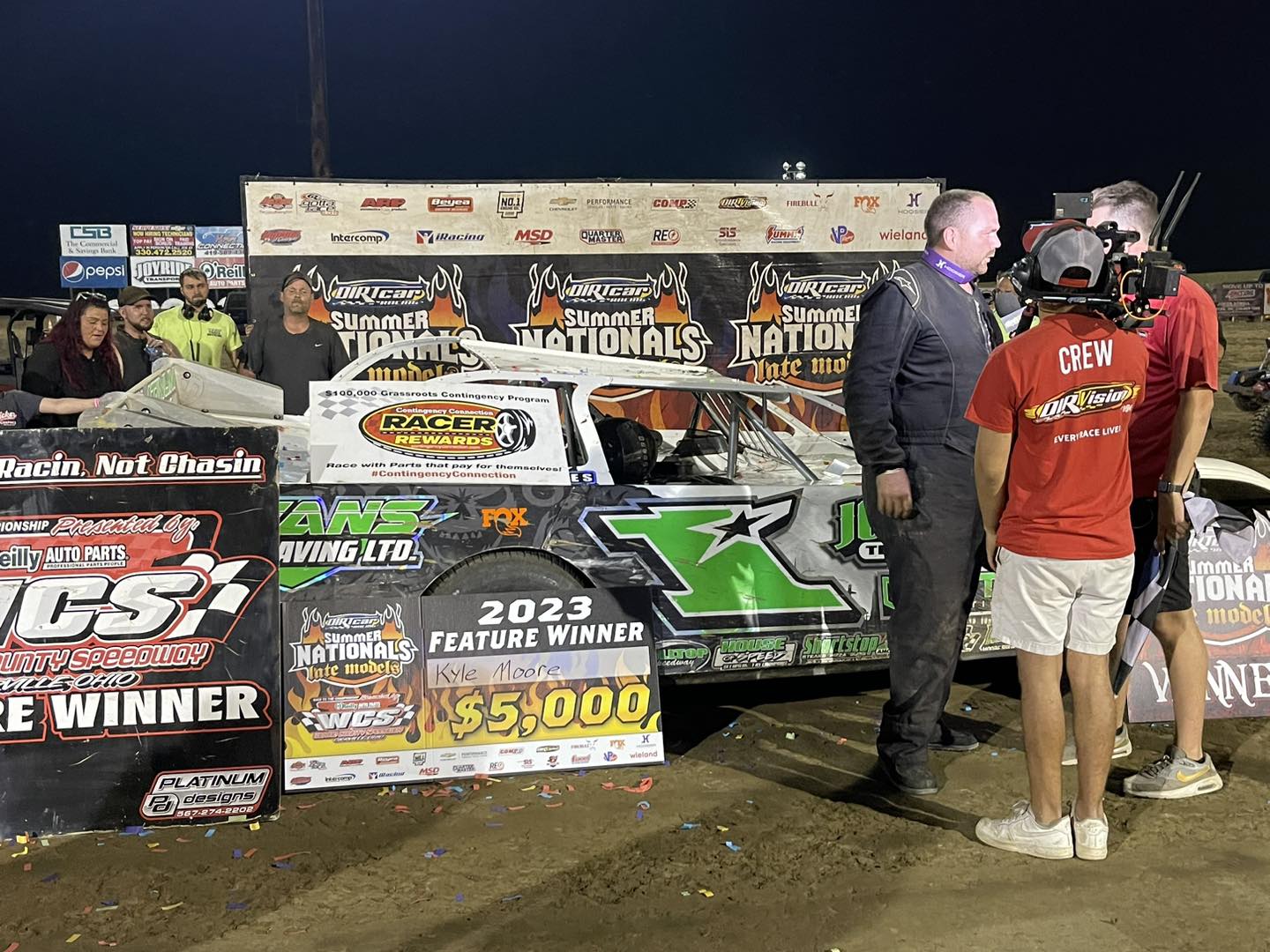 Wayne - Kyle Moore picks up tonight’s Summer Nationals Hell tour race ...