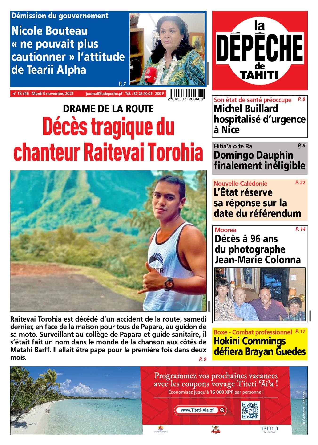 La Dépêche De Tahiti Avis De Décès