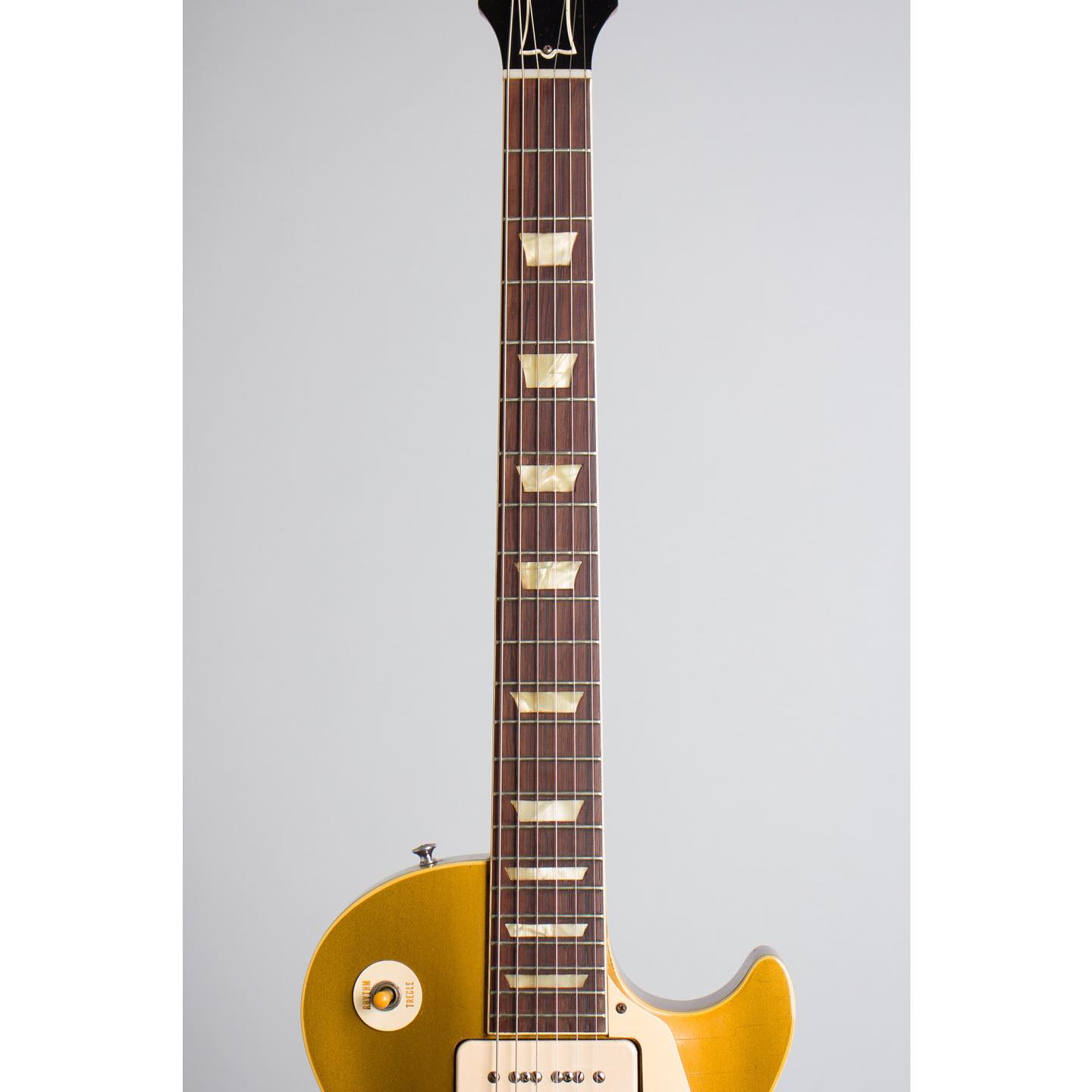 1953 (or 1954?) Gibson Les Paul Model just listed! This all-gold