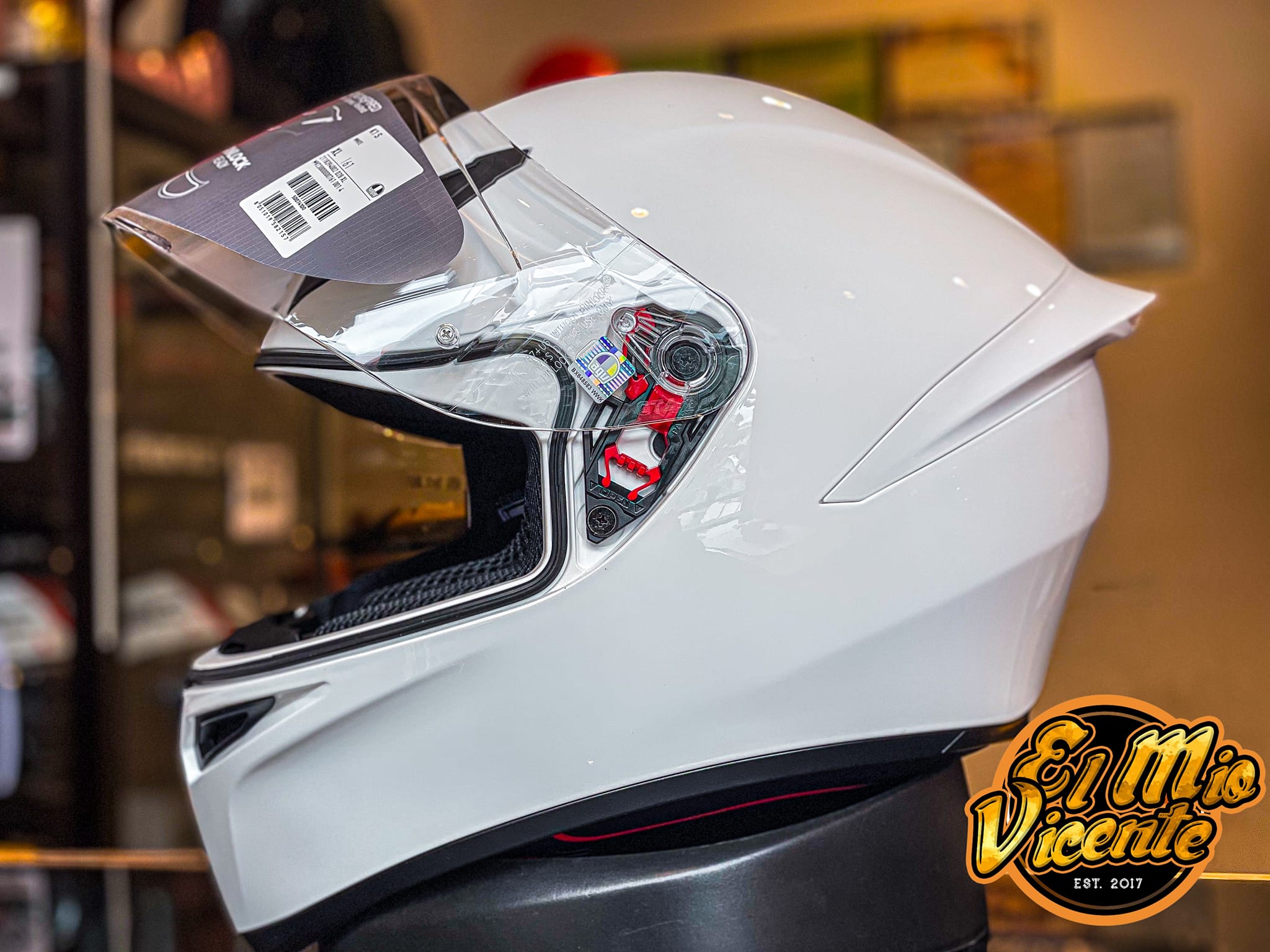 agv k1 helmet white - High Resistance Thermoplastic AGV K1 S Speedarmor Helmet