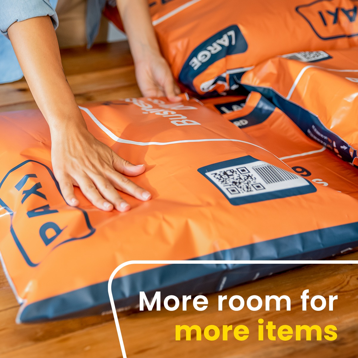PAXI - We’re in our big bags era.💪 Fill a large PAXI bag... | Facebook