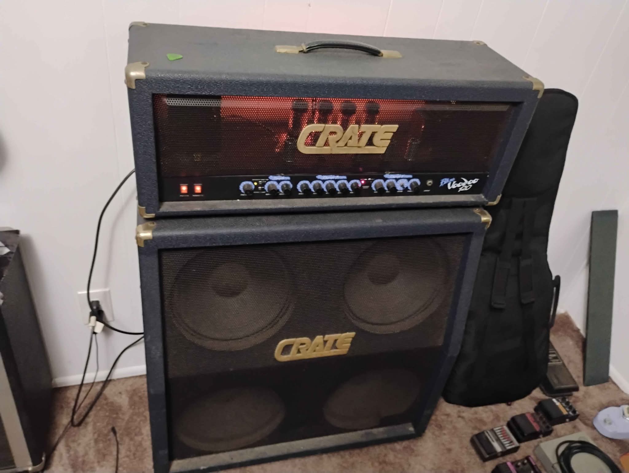Crate Blue Voodoo Half stack - Guitar Amplifiers - Citrus Springs ...