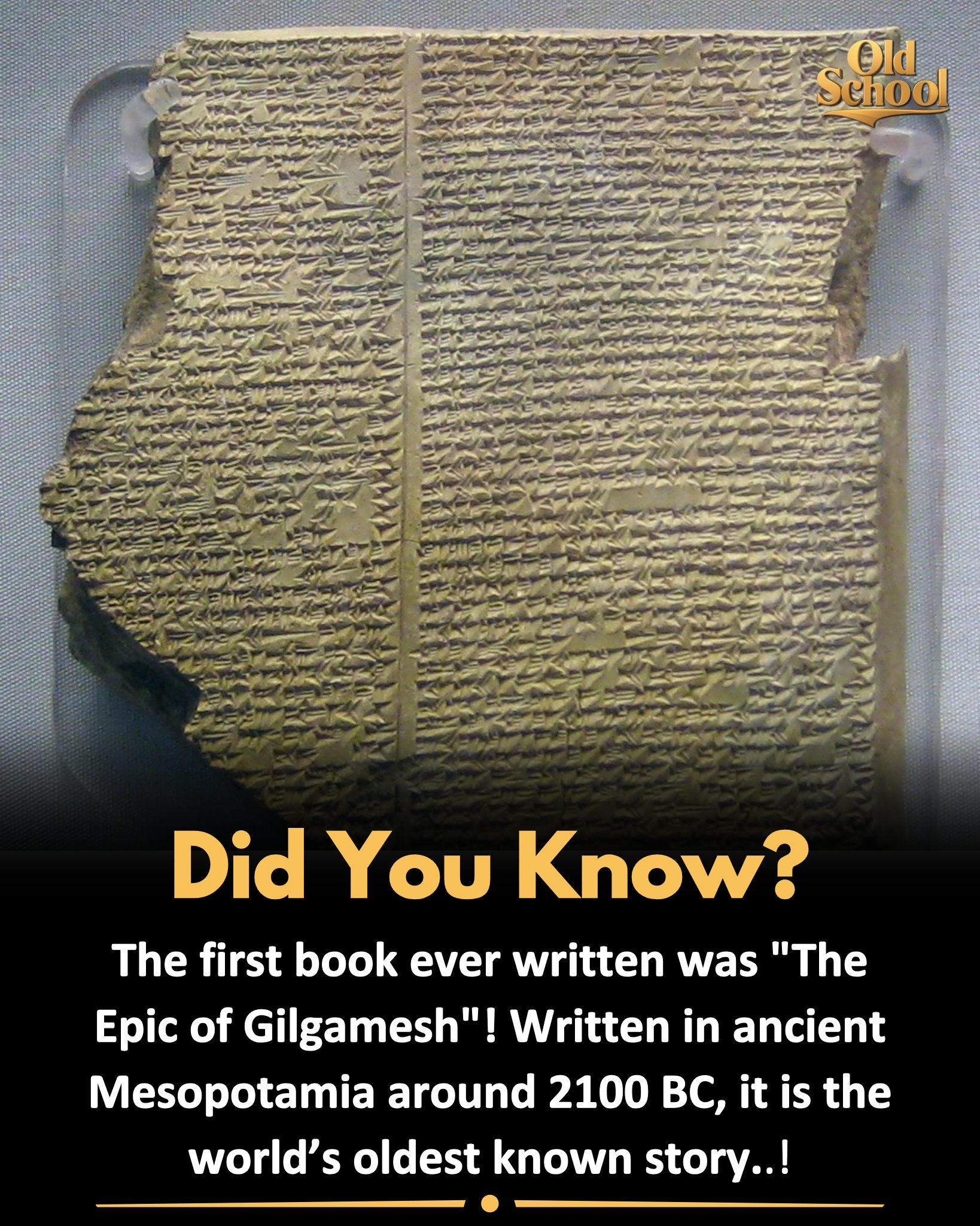 Dark Science | 📖 The first book ever written was 