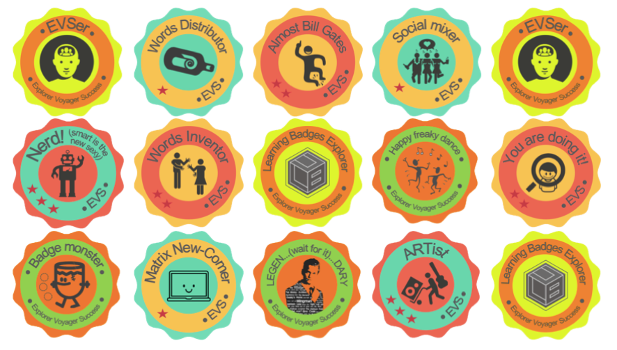UNIQUE Learning Badges - #LearningBadges for EVS are ready! Are you ...