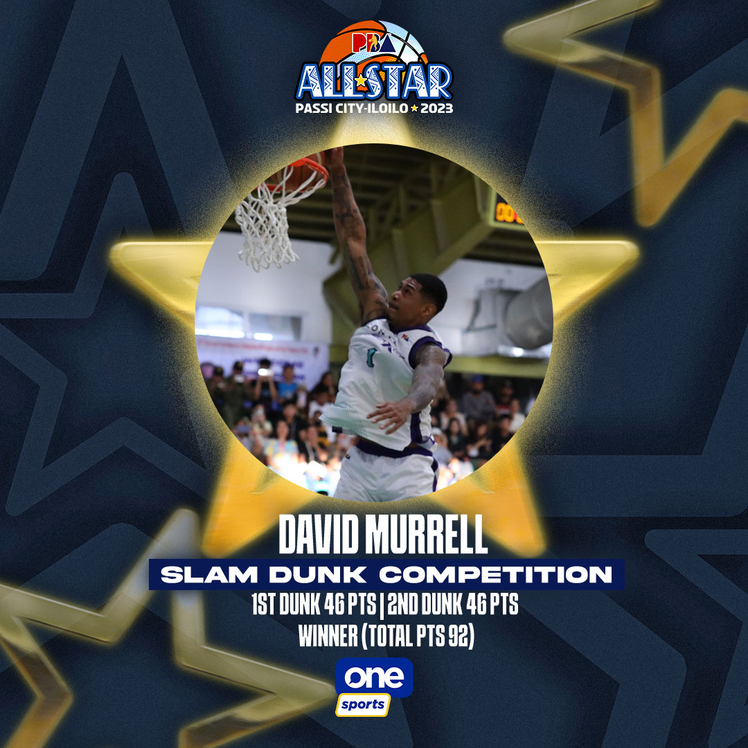 One Sports - There's a new PBA Slam Dunk King in David... | Facebook