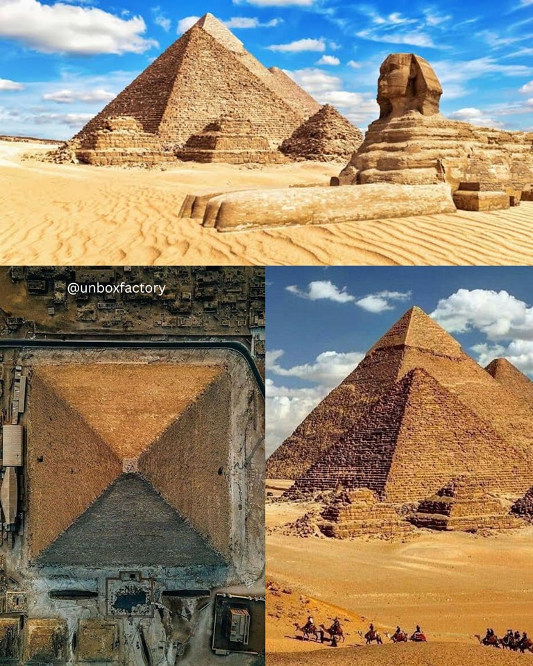 Unbox Factory - The Great Pyramid of Khufu: The last surviving Wonder ...