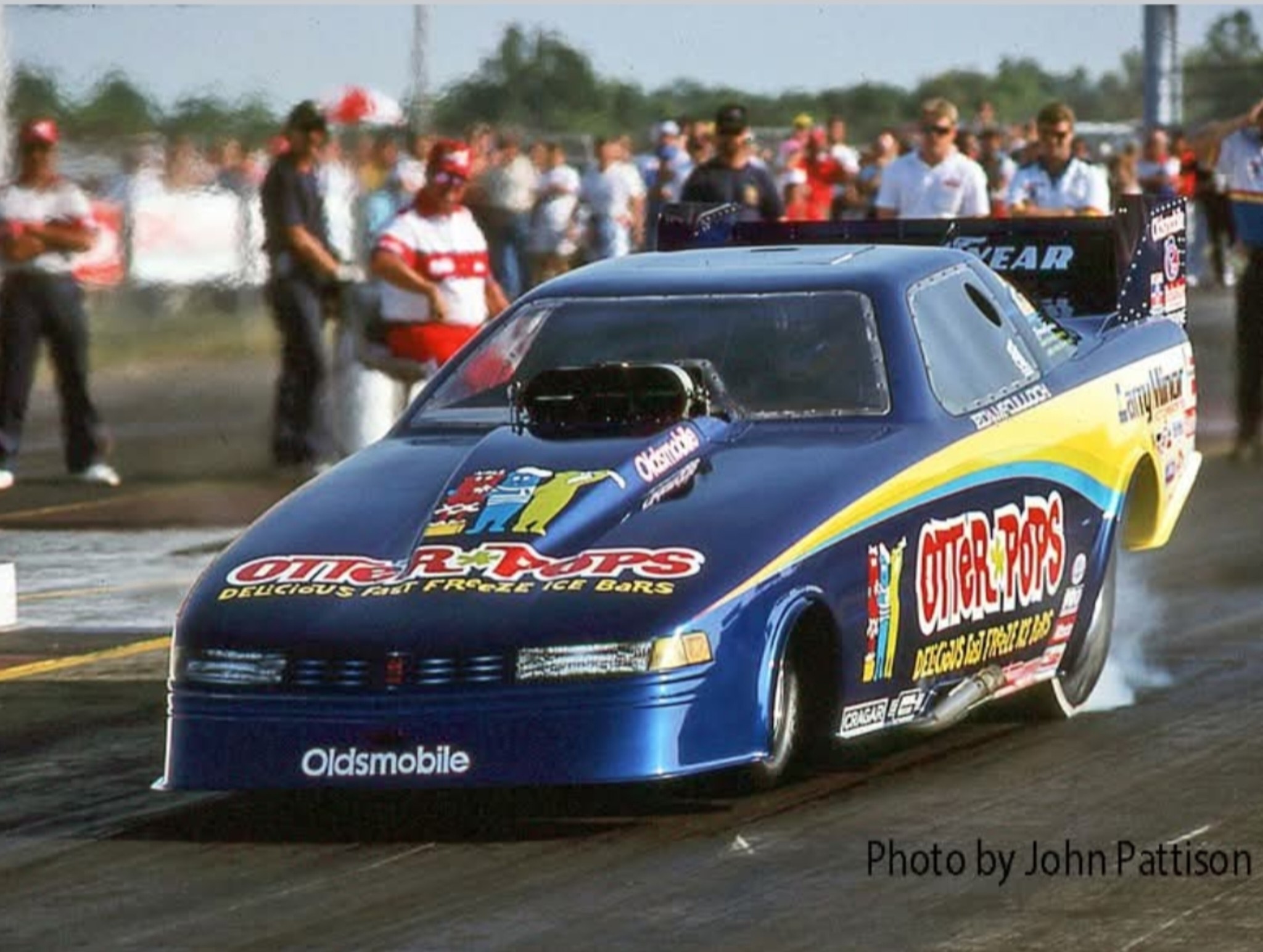 Ed McCulloch at the Cajun Nationals in 1984. ? by Richard Shute 
