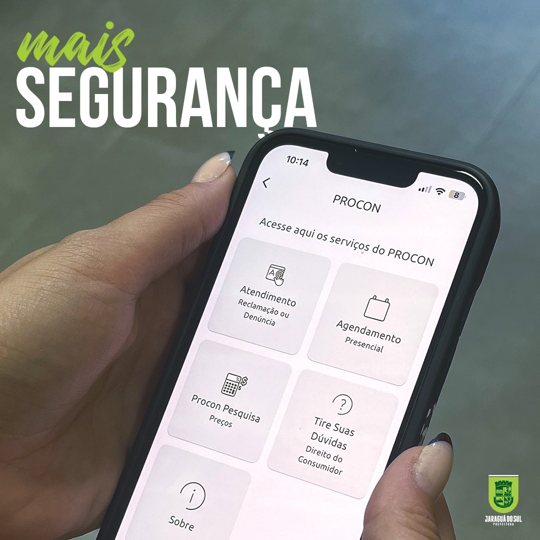 Procon no app Jaraguá na... - Prefeitura de Jaraguá do Sul | Facebook