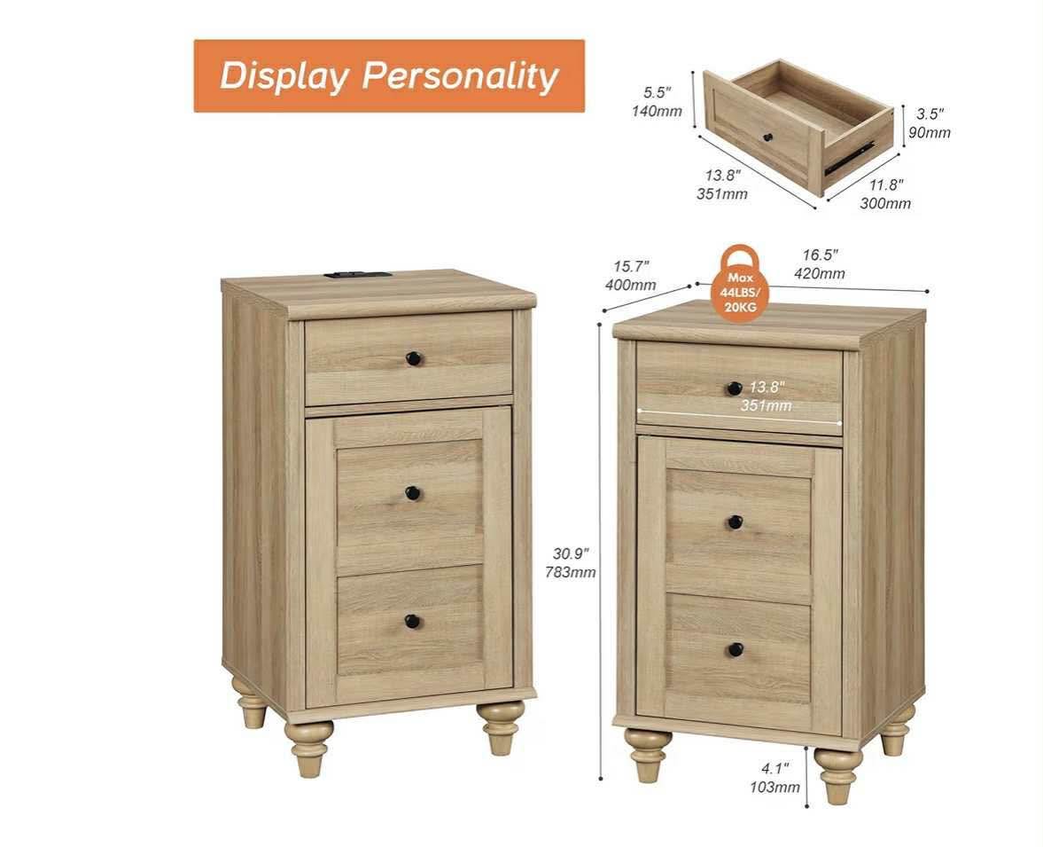 Truck Drivers USA | Nightstands with Charging Station, Side Tables with ...