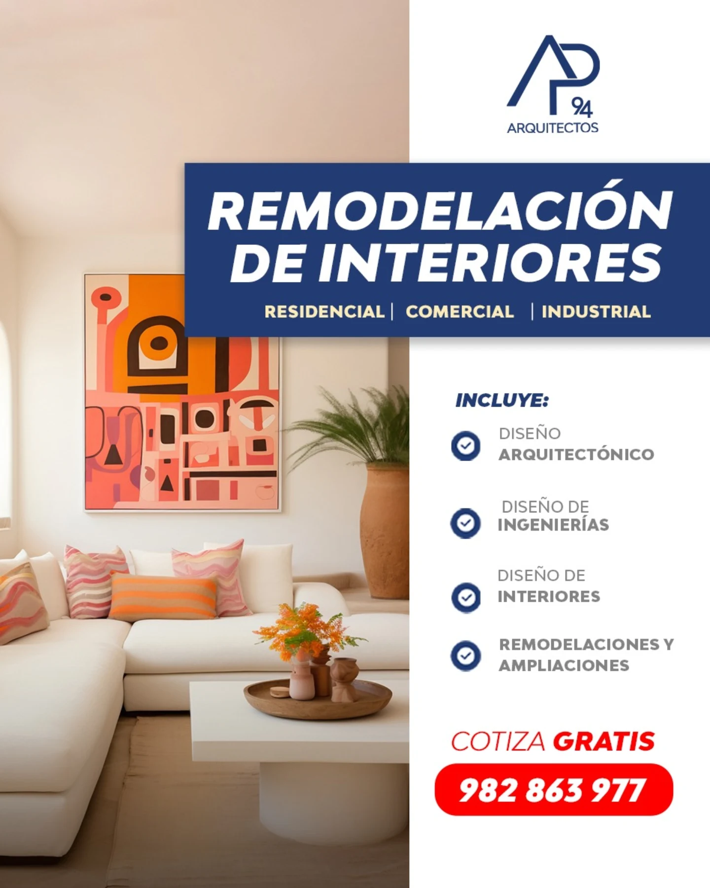 AP94 - Transforma tus espacios con los expertos en remodelación Ya sea ...