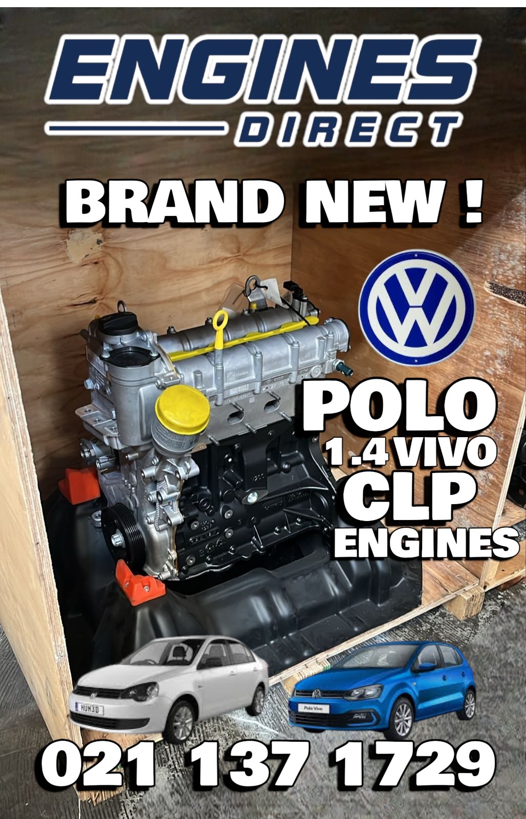Engines - 🚗 Brand New Volkswagen Polo Vivo CLP Engines – In Stock Now ...