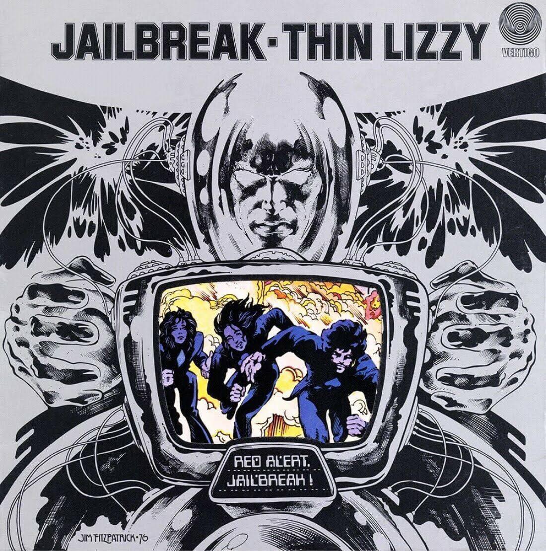Thin Lizzy's seminal sixth studio album 'Jailbreak' was released