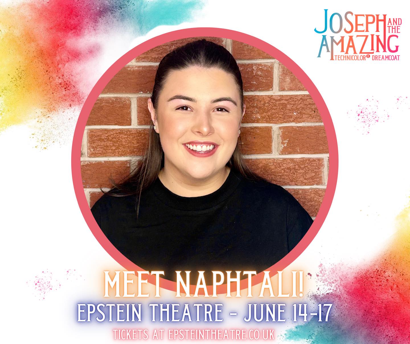 Meet Naphtali, played by Alice... - Bentley Operatic Society | Facebook