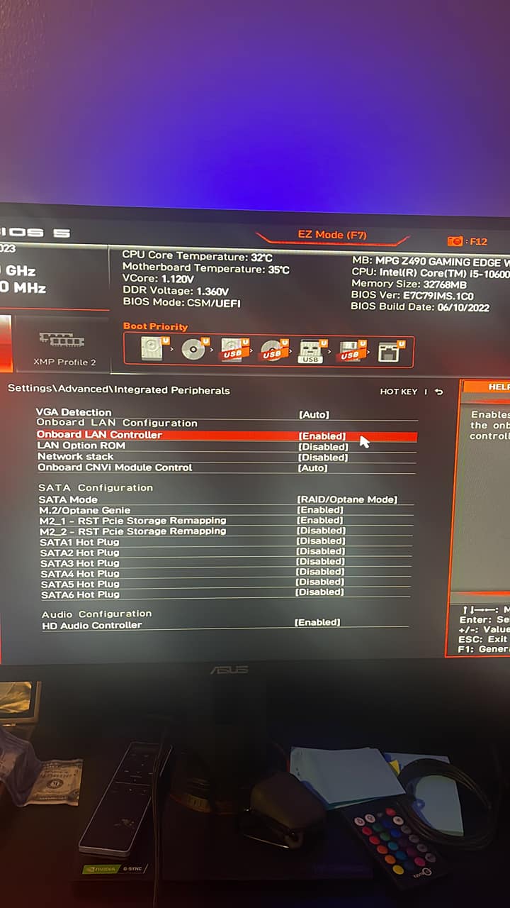 Msi z370 gaming plus nvme m.2 issues with Windows booting