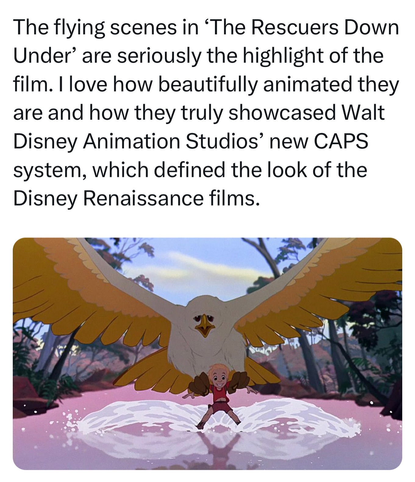 Disnerds - ‘The Rescuers Down Under’ really helped kick...