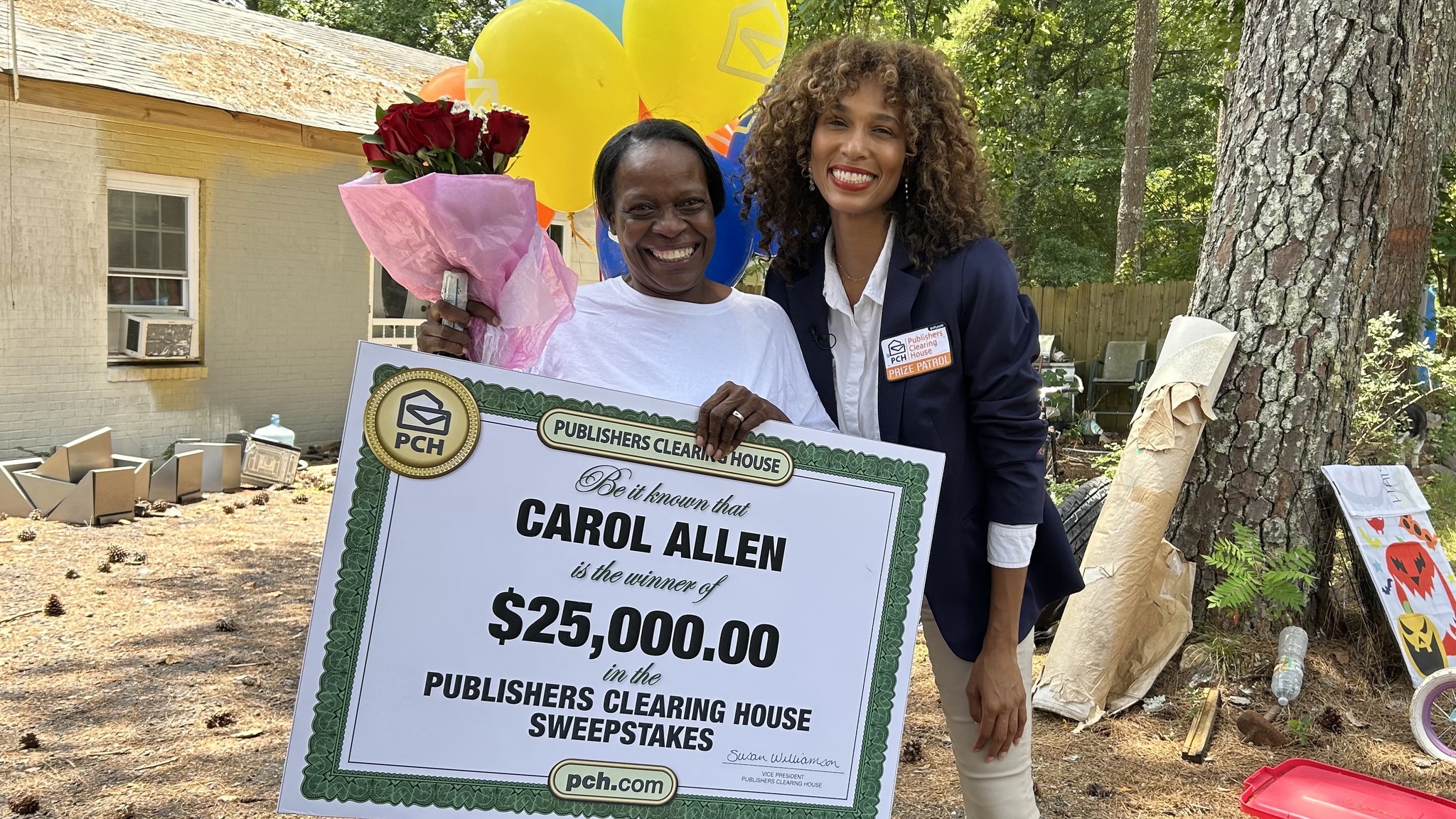 Congratulations, Carol! 🤑🎉💵🍾🤩🌹🎈 - PCH Prize Patrol | Facebook